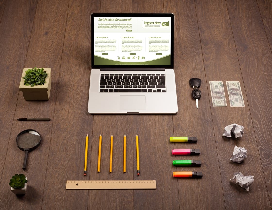 pricing page laptop