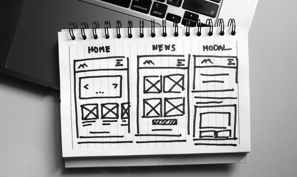 website service page layout