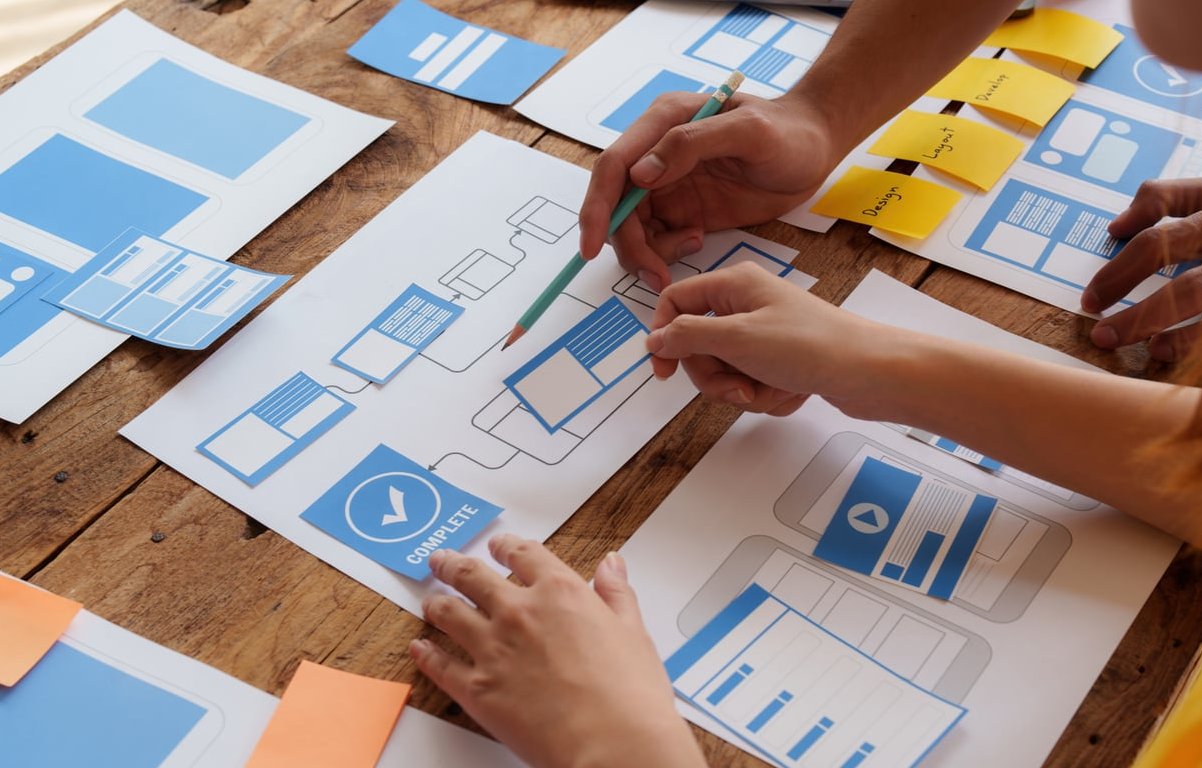 website hero section design