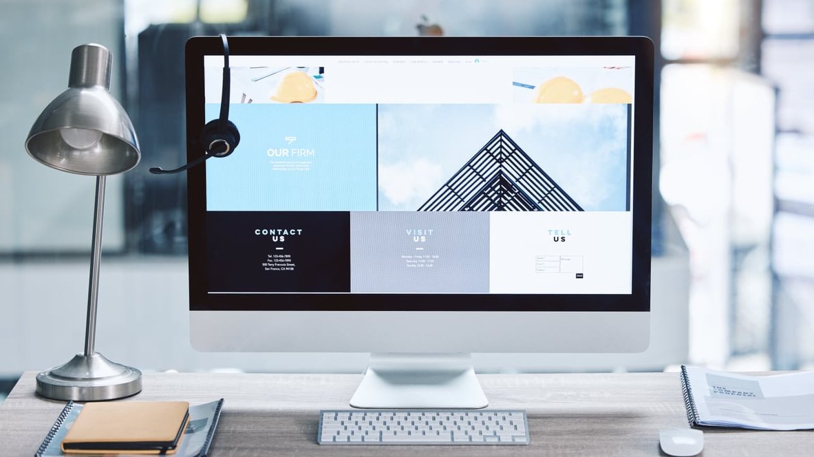 website navigation menu