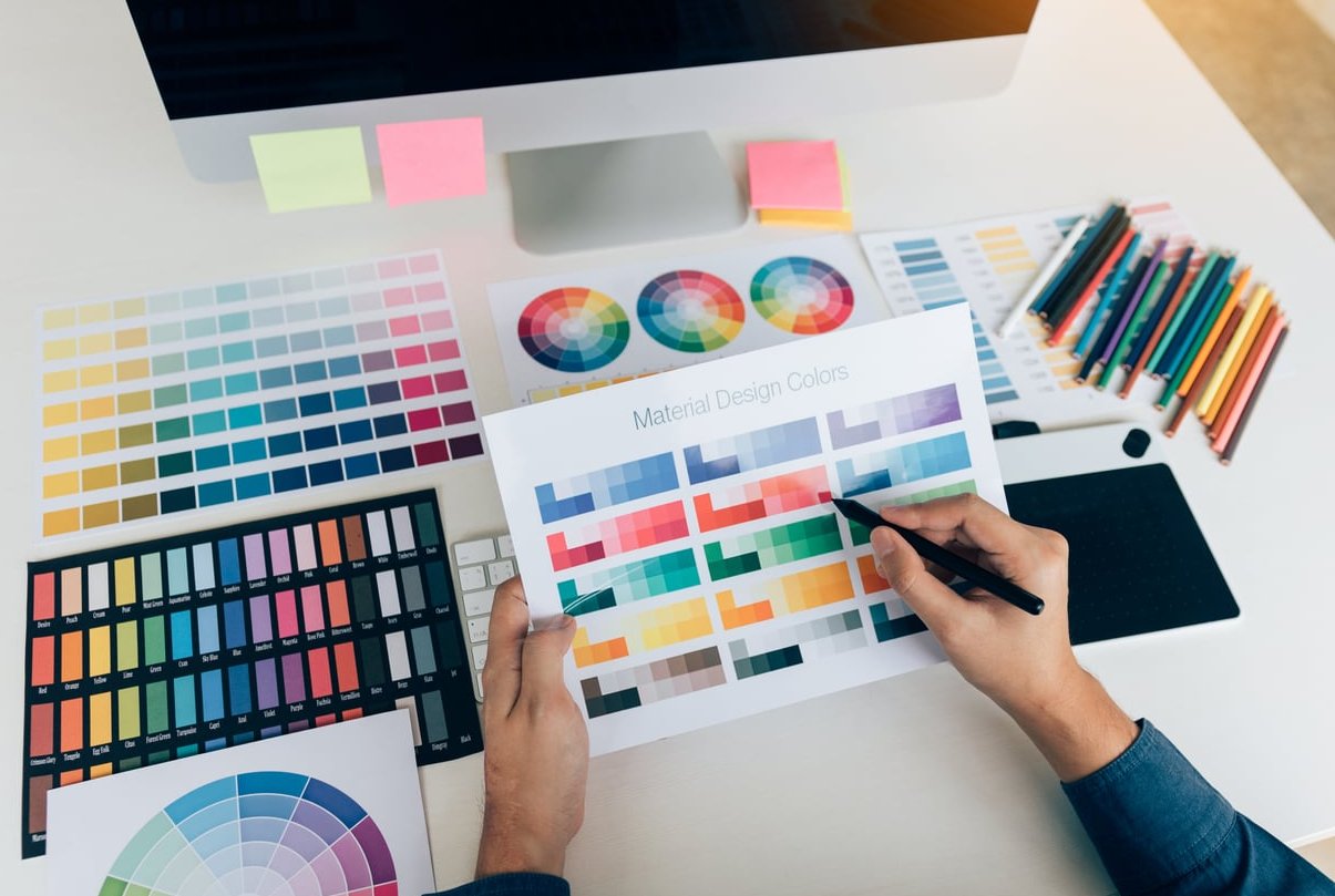 medical color palette