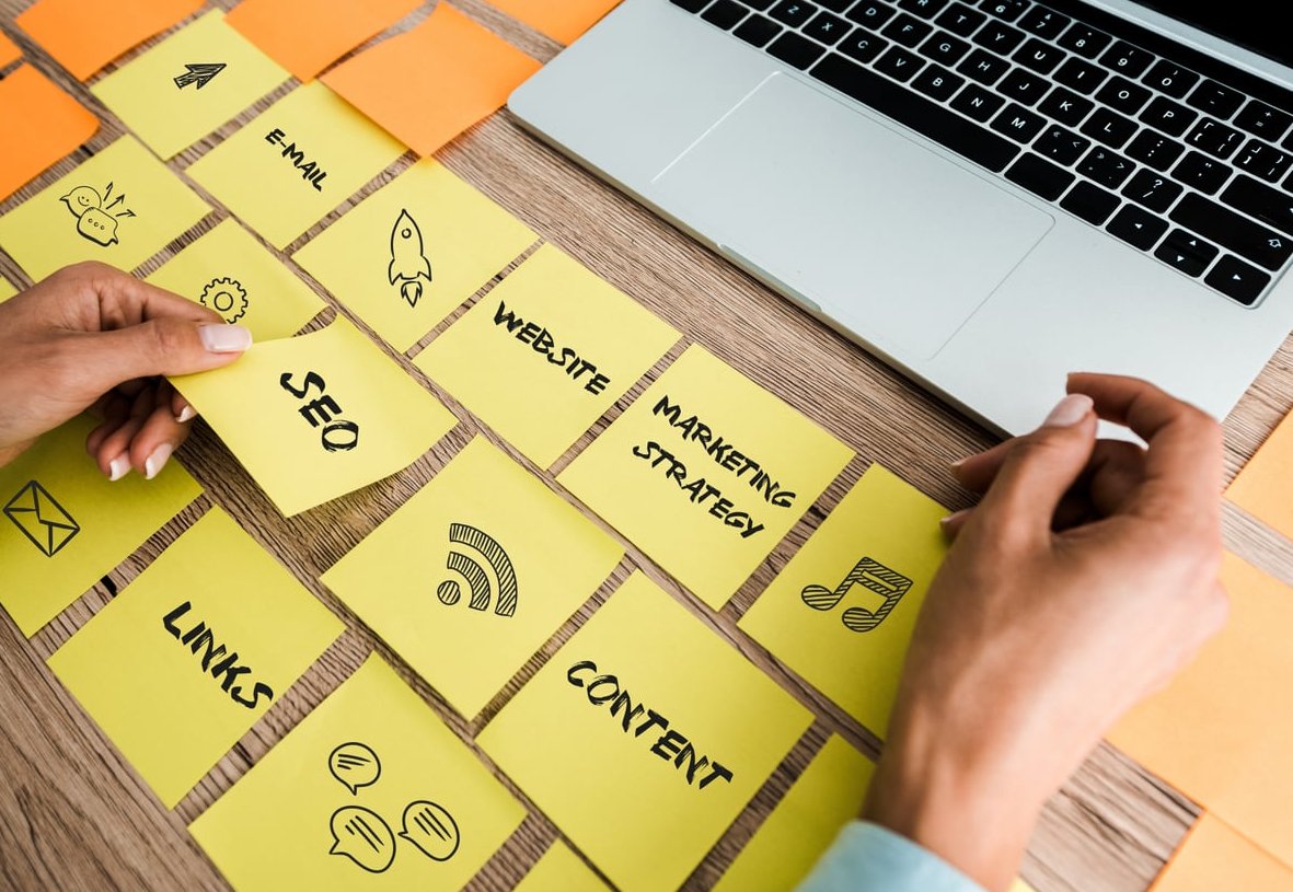 website launch checklist laptop