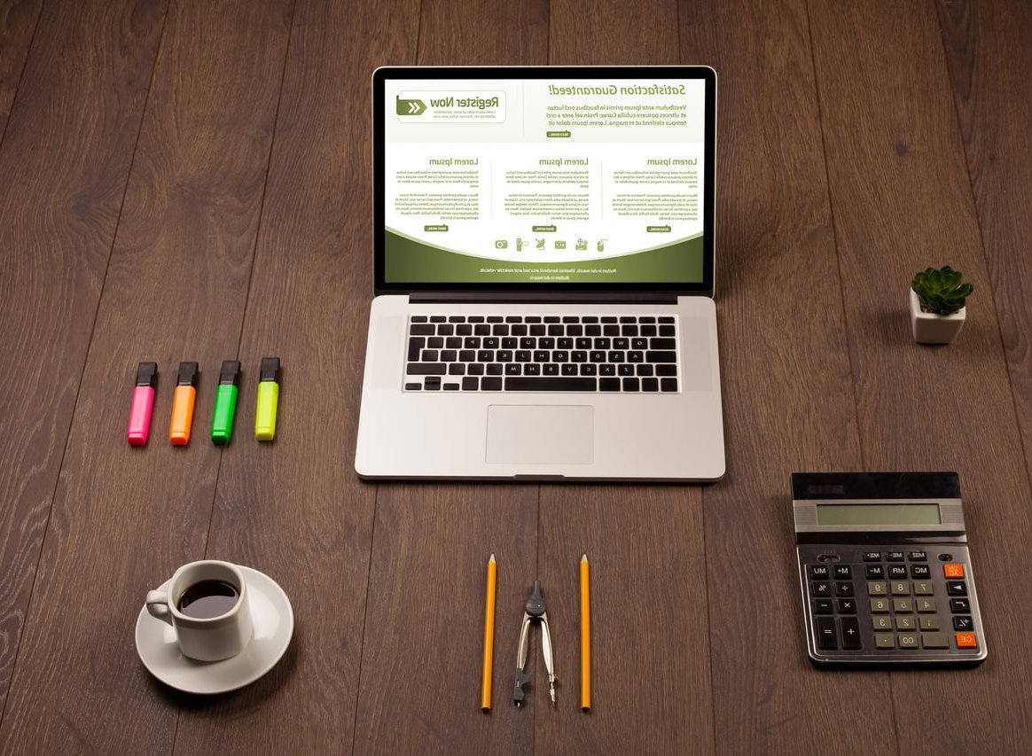 website launch checklist laptop
