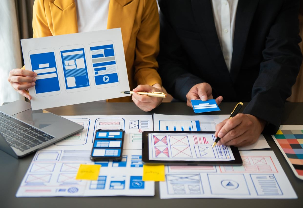 website launch checklist laptop